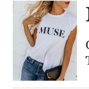 “Muse” muscle T-shirt